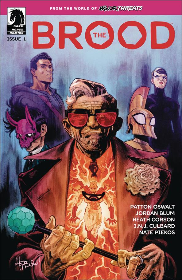 From the World of Minor Threats: The Brood issue 1 Scott Hepburn Cover