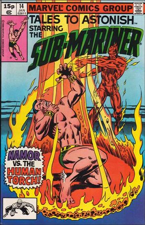 Tales to Astonish (1979) issue 14-B UK Price Cover
