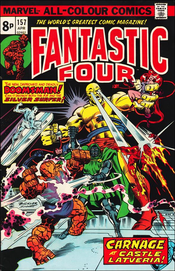 Fantastic Four (1961) issue 157-B UK Price Cover