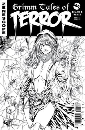Grimm Tales of Terror Black & White Special Edition issue nn-C Abhishek Malsuni Cover