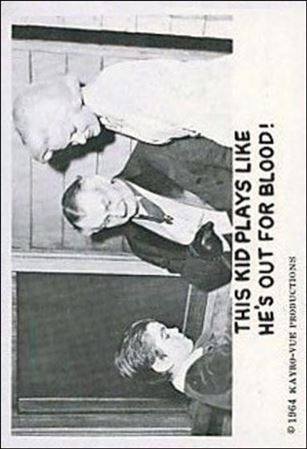 Munsters (Base Set) card 12 This Kid Plays Like He's Out for Blood!