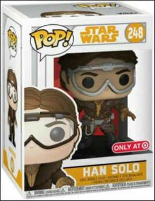 POP! Star Wars figure 248 Han Solo (Goggles) Target Exclusive