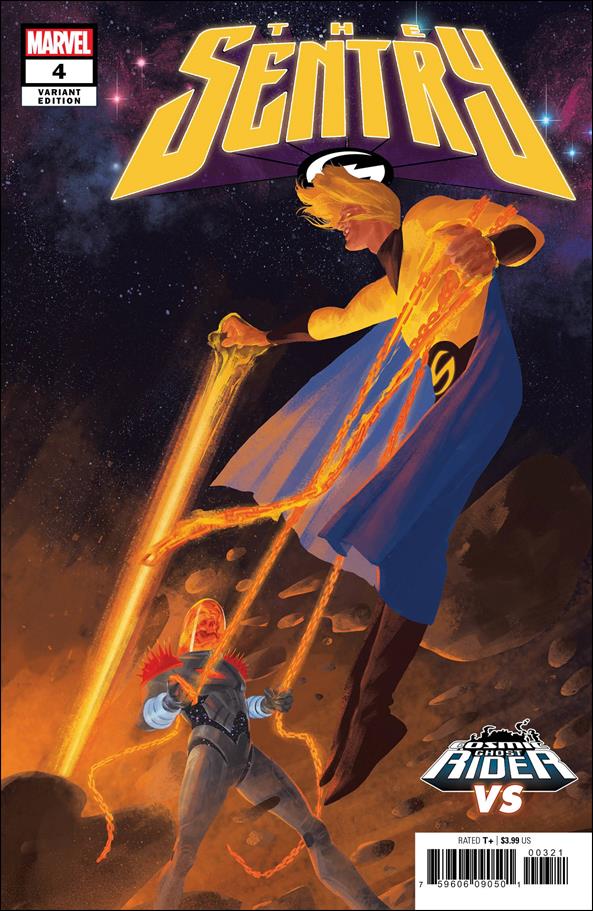 Sentry (2018) issue 4-B Vanesa Del Ray Cosmic Ghost Rider Cover