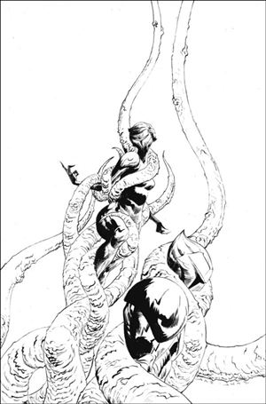 Silverhawks (2025) issue 4-N Jae Lee B&W 1:10 Virgin Cover