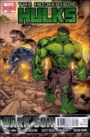 Incredible Hulks issue 612-C Tim Raney Cover (2nd Printing)
