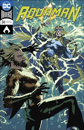 Aquaman (2016) issue 34-B Joshua Middleton Cover
