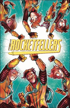 Rocketfellers issue 1-J Retailer Exclusive Shawn Daley Cover