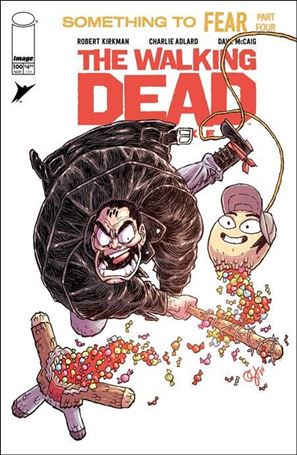 Walking Dead Deluxe issue 100-I Derek Hunter Cardstock Cover