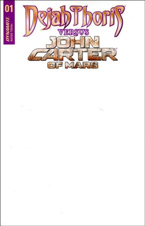 Dejah Thoris Versus John Carter issue 1-E Blank Authentix Cover