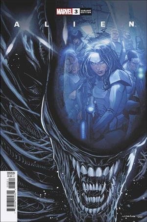 Alien (2022) issue 3-B Iban Coello Cover