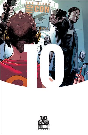 Palmiotti & Brady's The Big Con Job issue 1-C Trevor Hairsine 1:10 Boom! 10th Anniversary Cover