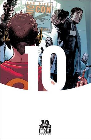 Palmiotti & Brady's The Big Con Job issue 1-C Trevor Hairsine 1:10 Boom! 10th Anniversary Cover