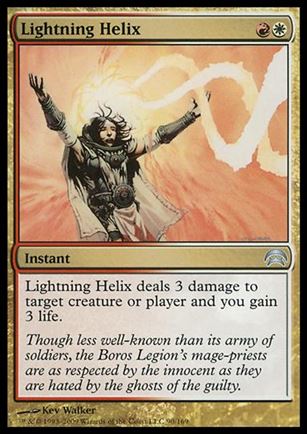 Magic the Gathering: Planechase (Base Set) card 90 Lightning Helix