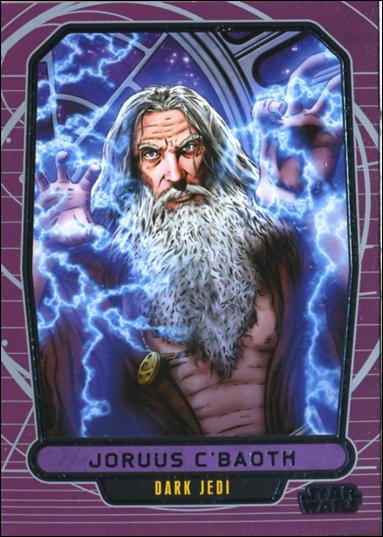 Star Wars Galactic Files (Base Set) card 202 Joruus C'Baoth Dark Jedi