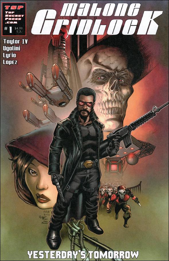 Malone Gridlock issue 1 Fabrizio Ugolin Cover
