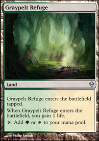 Magic The Gathering: Zendikar (Base Set) card 214 Graypelt Refuge