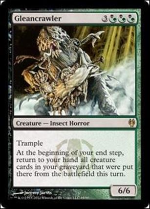 Magic the Gathering: Duel Decks: Izzet vs. Golgari (Base Set) card 64 Gleancrawler