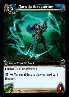 World of Warcraft: March of the Legion (Base Set) card 167 Tarwila Gladespring