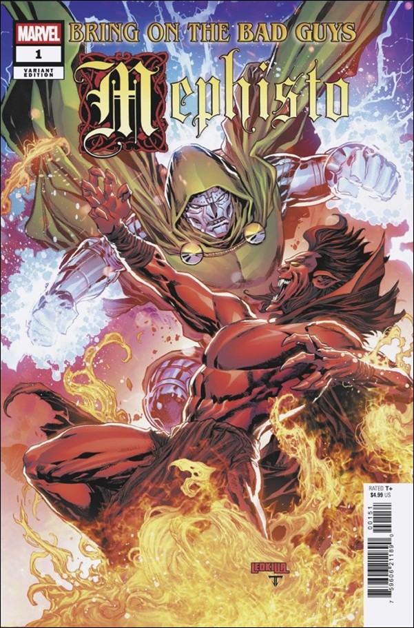 Bring on the Bad Guys: Mephisto issue 1-C Ken Lashley Cover