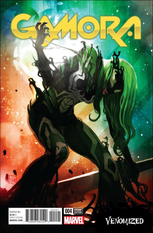 Gamora issue 4-B Stephanie Hans Venomized Cover