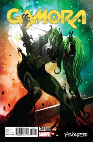 Gamora issue 4-B Stephanie Hans Venomized Cover
