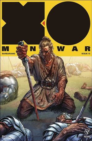 X-O Manowar (2017) issue 15 Lewis LaRosa Cover