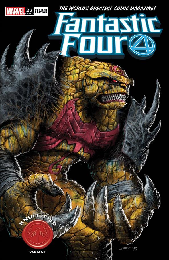 Fantastic Four (2018) issue 27-B Juan Ferreyra Knullified Cover