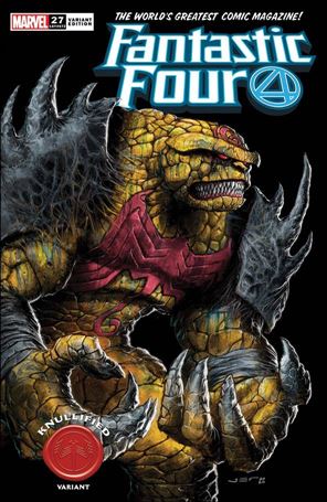 Fantastic Four (2018) issue 27-B Juan Ferreyra Knullified Cover