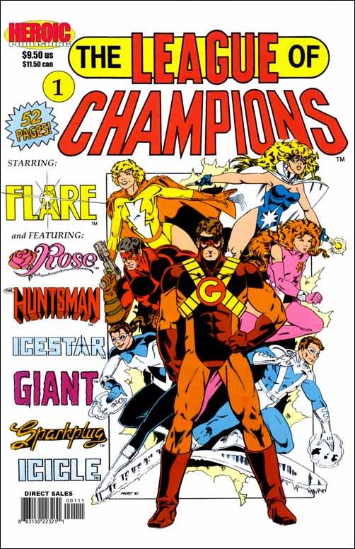 League of Champions issue 1-B New Edition