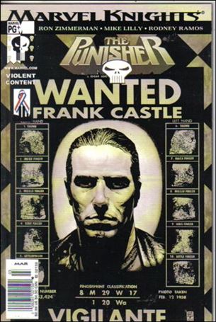 Punisher (2001) issue 8-B Newsstand Edition / No Issue Number on Cover