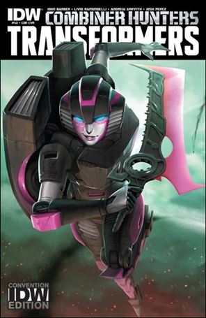 Transformers (2014) issue 42-D Sara Pitre-Durocher SDCC 2015 Cover