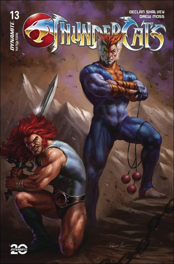 Thundercats (2024) issue 13-G Lucio Parrillo Foil Cardstock Cover
