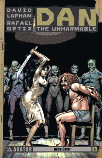 Dan the Unharmable issue 5-C Retro Cover