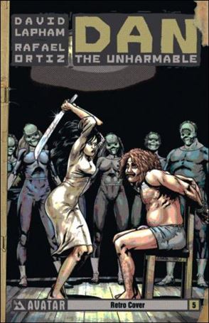 Dan the Unharmable issue 5-C Retro Cover