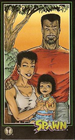 Spawn: Widevision (Base Set) card 69 The Family at Home