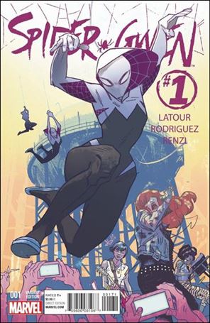 Spider-Gwen (2015/04) issue 1-XK Jason Latour Heroes Aren't Hard to Find Cover