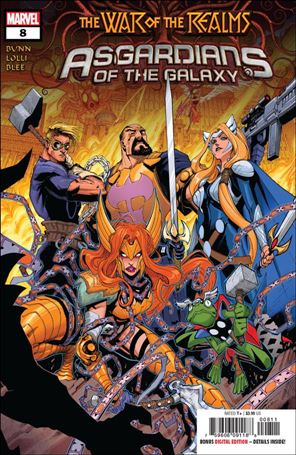 Asgardians of the Galaxy issue 8 Gerardo Sandoval Cover