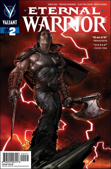 Eternal Warrior (2013) issue 2-B Clayton Crain 1:20 Cover