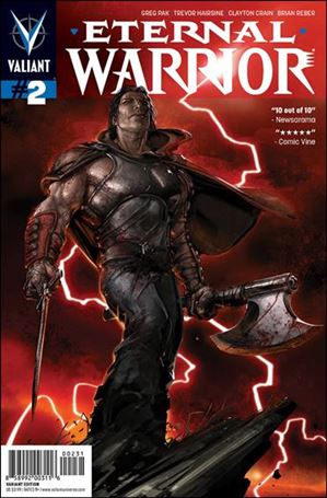 Eternal Warrior (2013) issue 2-B Clayton Crain 1:20 Cover