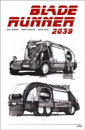 Blade Runner 2039 issue 9-C Syd Mead Cover