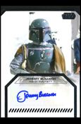 Star Wars Galactic Files (Autograph Subset) card nn10 Jeremy Bulloch as Boba Fett 1/500 (1:605 Packs)