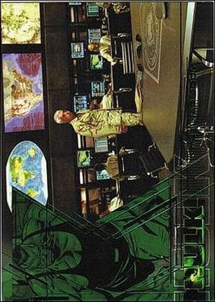 Hulk Film and Comic Cards (Base Set) card 24 The War Room