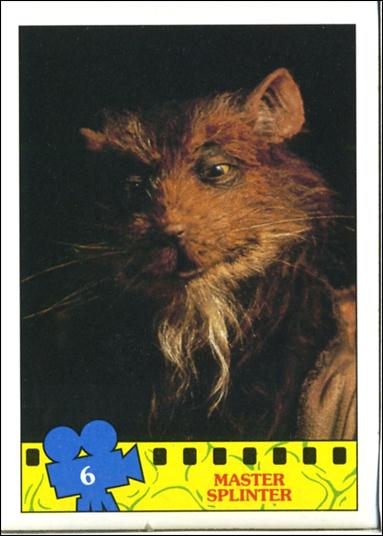 Teenage Mutant Ninja Turtles Movie (Base Set) card 6 Master Splinter