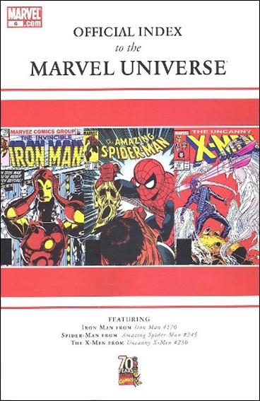 Official Index to the Marvel Universe issue 6