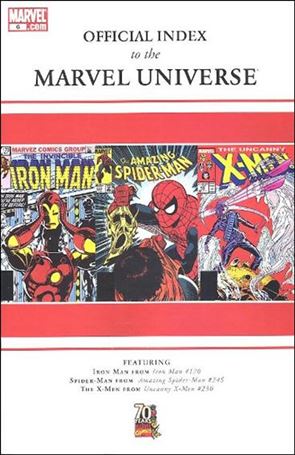Official Index to the Marvel Universe issue 6