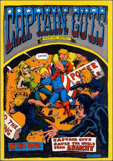 Captain Guts issue 1-B 2nd Printing