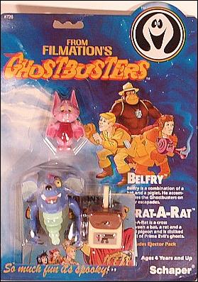 Filmation's Ghostbusters figure 1 Belfry and Brat-A-Rat