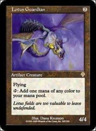 Magic the Gathering: Invasion (Base Set) card 305 Lotus Guardian