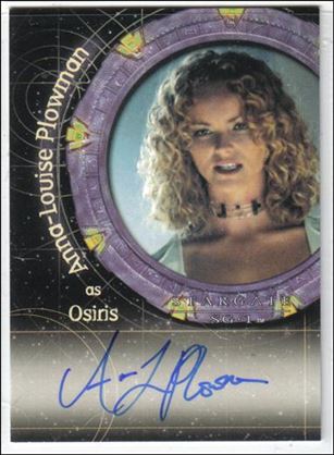 Stargate SG-1: Season 7 (Autograph Subset) card A47 Anna-Louise Plowman as Osiris (Limited)