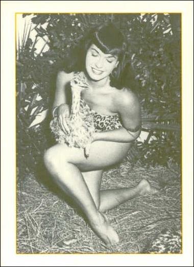 Bunny Yeager's Bettie Page (Base Set) card 34